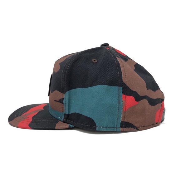 Coach F21012 Flat Brim Baseball Camouflage Cap/Hat - Picture 2 of 8